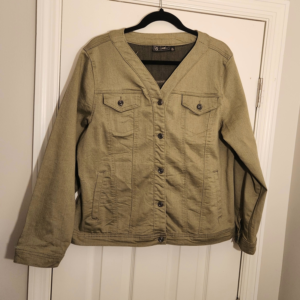DG2 Olive Green Women's XL Jacket